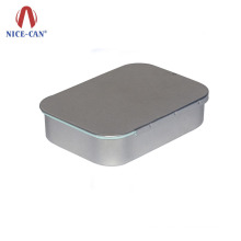 Customized Small Sliding Aluminum Tin Box Can For Packing Salt